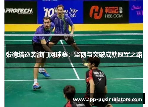 张德培逆袭澳门网球赛：坚韧与突破成就冠军之路