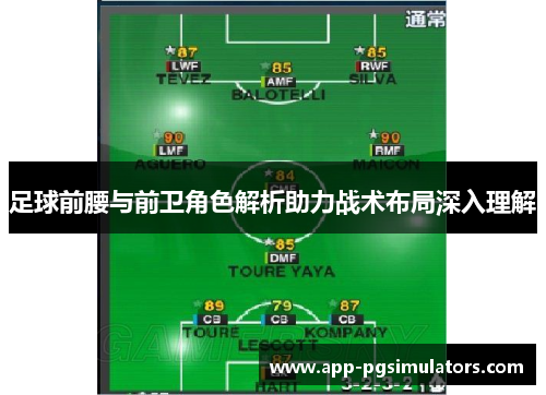 足球前腰与前卫角色解析助力战术布局深入理解 足球前腰与前卫角色解析助力战术布局深入理解